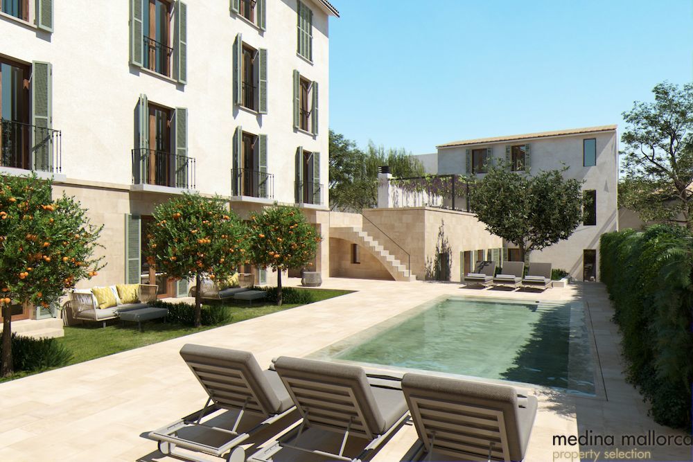 Casa en Sant Joan con anteproyecto para hotel urbano medina mallorca 1 1